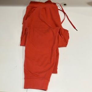 Lululemon City Jogger Red Sweats XXL